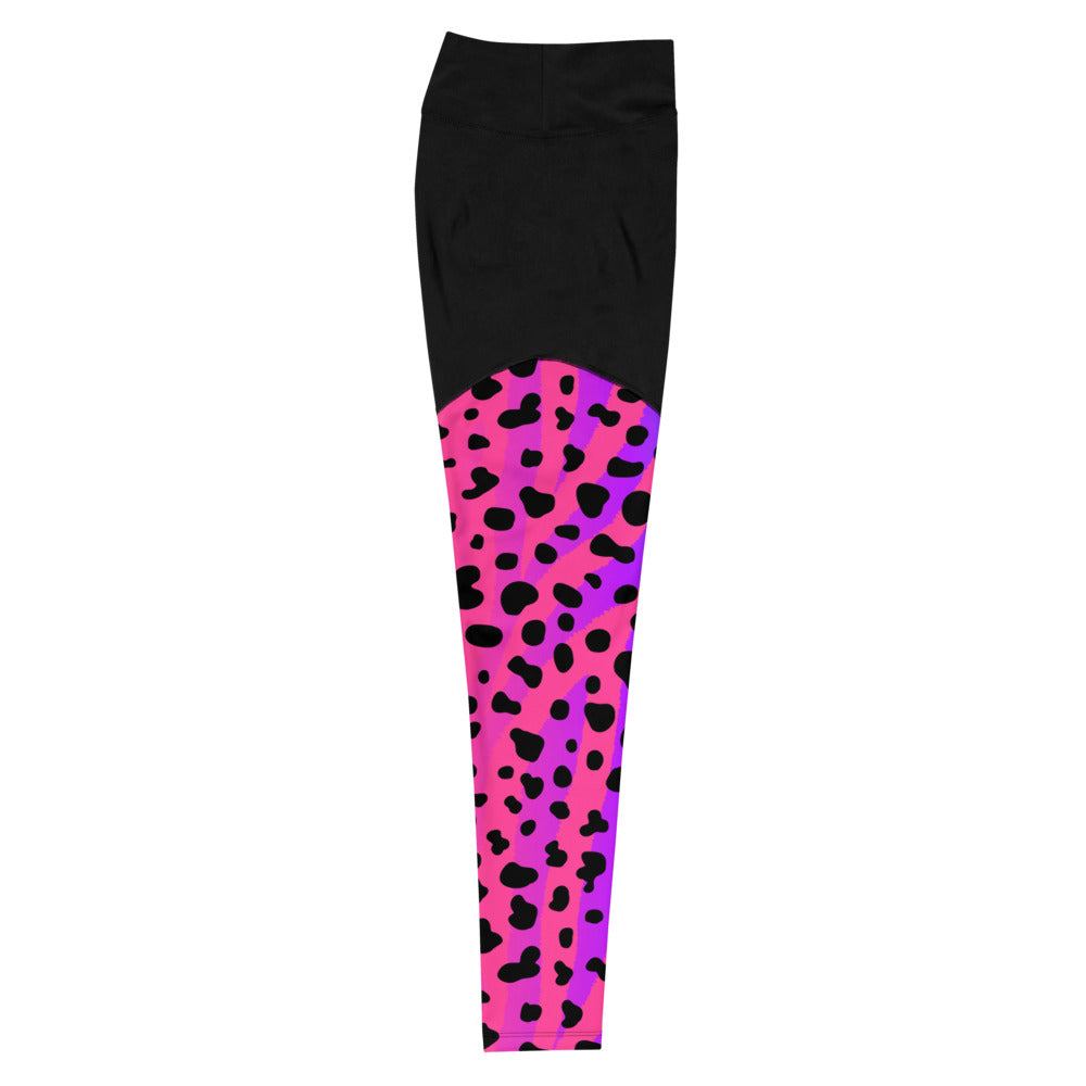 Exotic Sorceress Sports Leggings