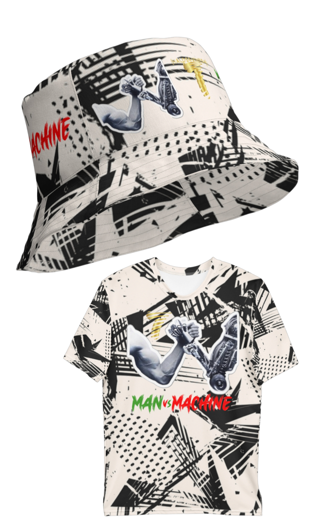 ManVsMachine {bucket hat}