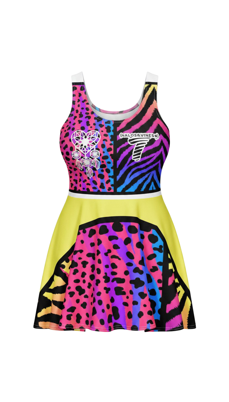 HeartCatcher - Cotton Skater Dress