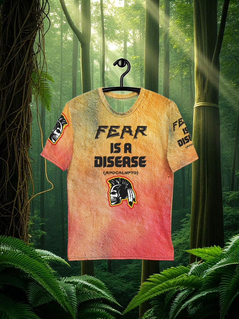 Fear Is A Disease {Apocalypto} - Men's Tshirt