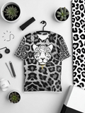 Snow Jaguar 1.0 {Blk/Wht} Men's Tshirt