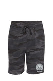 Athl Leis (Wht) Black Camo Shorts