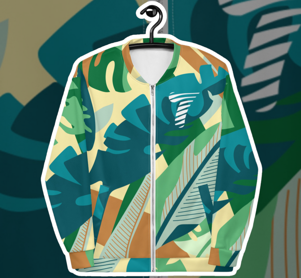 Leaves of the Tropics - Bomber Jacket