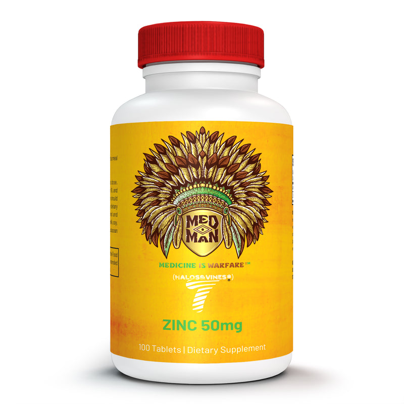 ZINC-50mg (100 Tablets)