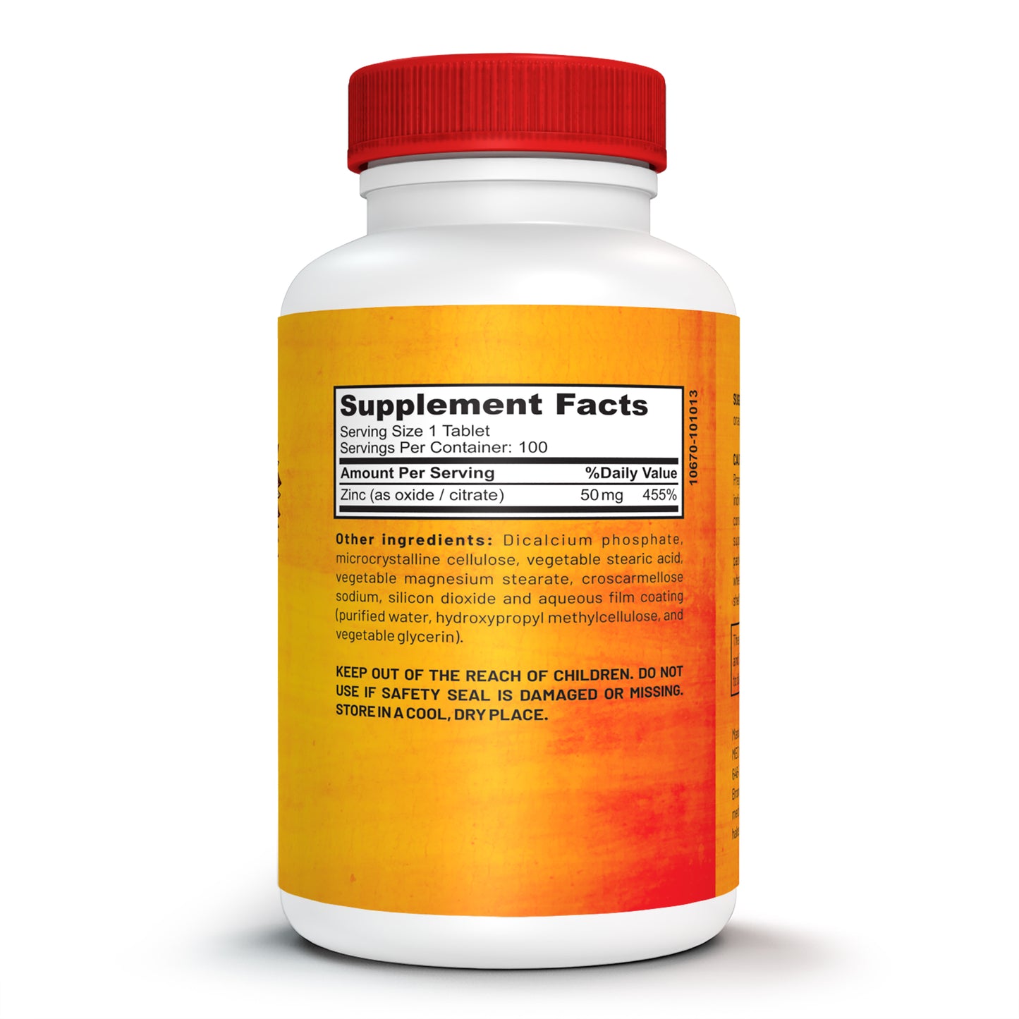 ZINC-50mg (100 Tablets)