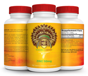 ZINC-50mg (100 Tablets)
