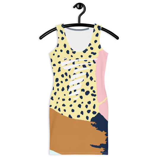 Dripped In Paint 1.0 - Sublimation Cut & Sew Dress