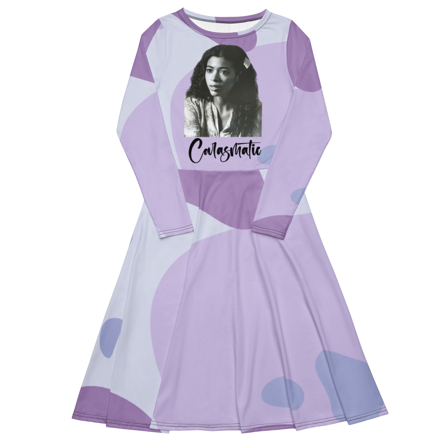 Carasmatic - Long Sleeve Midi Dress