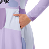 Carasmatic - Long Sleeve Midi Dress