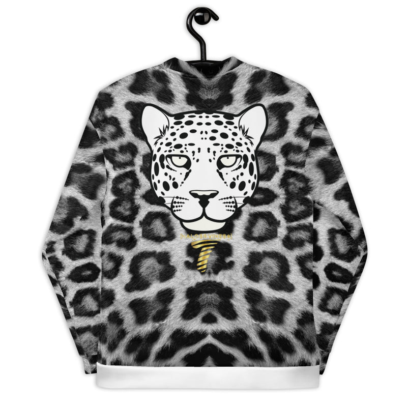 Snow Jaguar 1.0 (Blk/Wht) Bomber Jacket