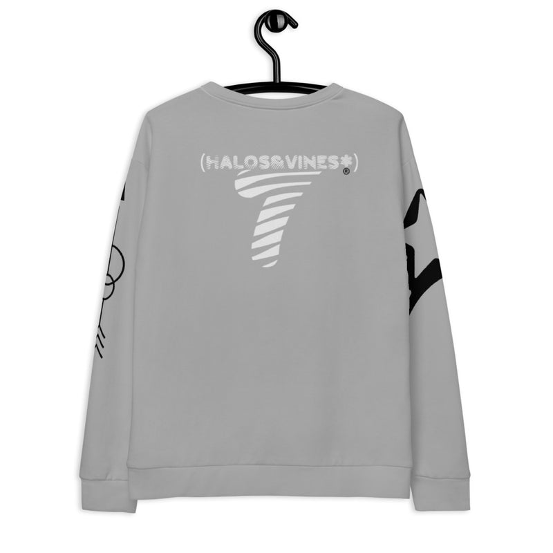 Doin' 4 Self - Gry/Blk/Wht  Sweatshirt