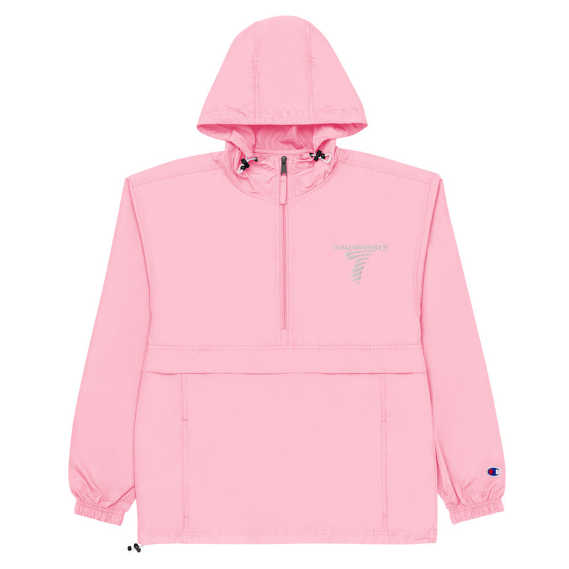 Halos&Vines*/Champion Ladies WindBreaker/Rain Jacket (Pink Candy/Collabo Collection)