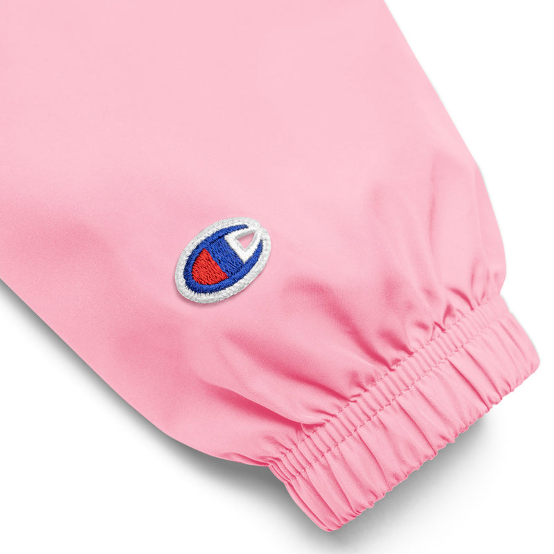 Halos&Vines*/Champion Ladies WindBreaker/Rain Jacket (Pink Candy/Collabo Collection)
