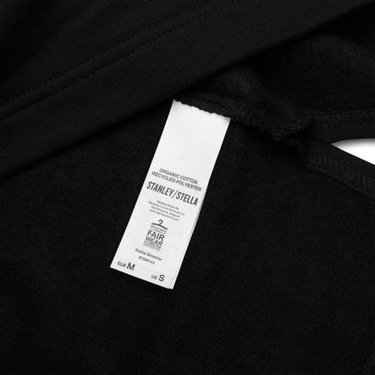 Athl Leis (Wht) Blk Hoodie dress