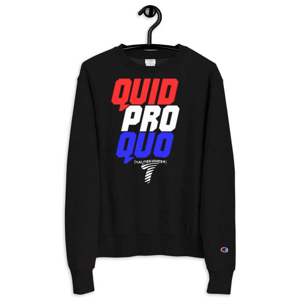 QUID PRO QUO - Halos&Vines*/Champion Sweatshirt (Collabo Collection)