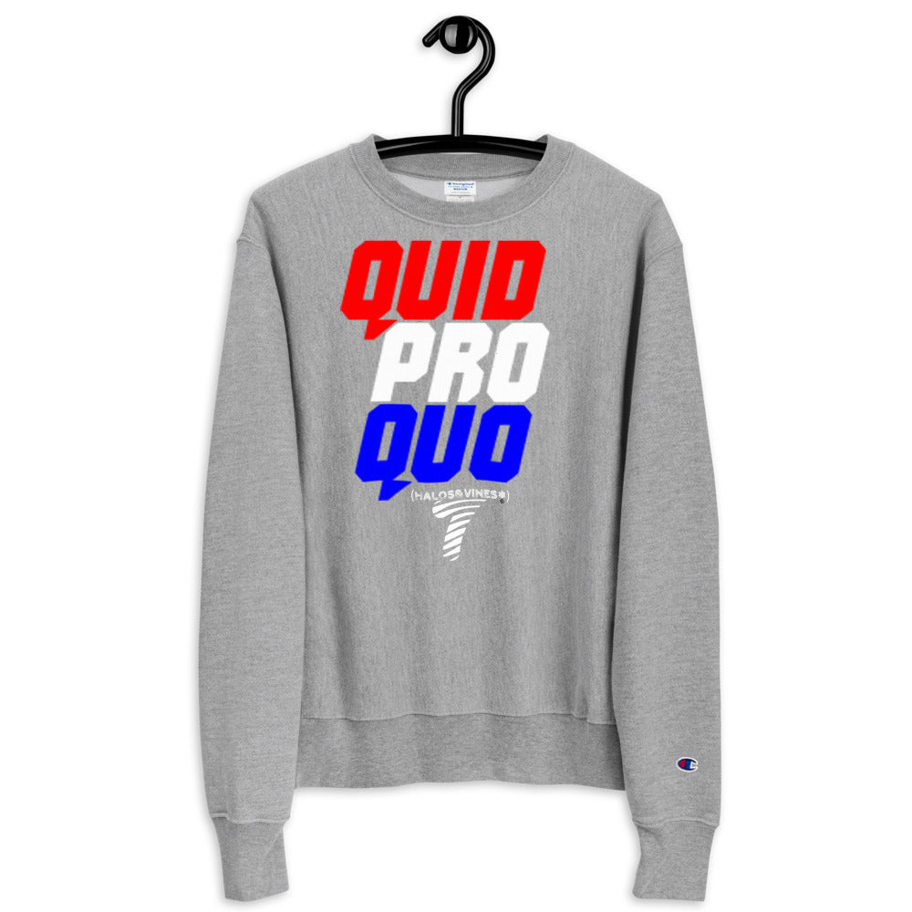 QUID PRO QUO - Halos&Vines*/Champion Sweatshirt (Collabo Collection)
