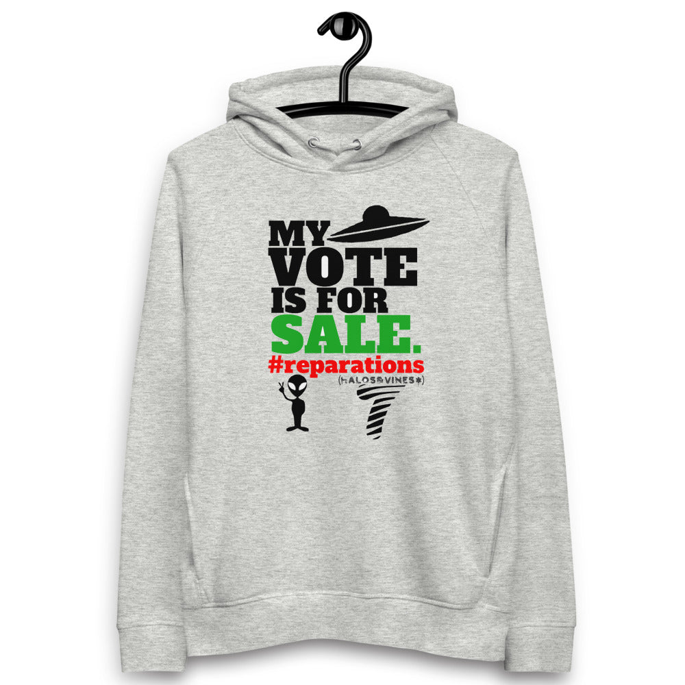 #reparations Unisex pullover hoodie