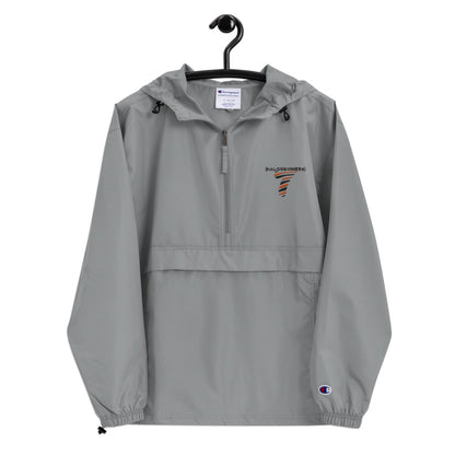 Halos&Vines* (Gry/Oran/Blk) Embroidered Champion Packable Jacket