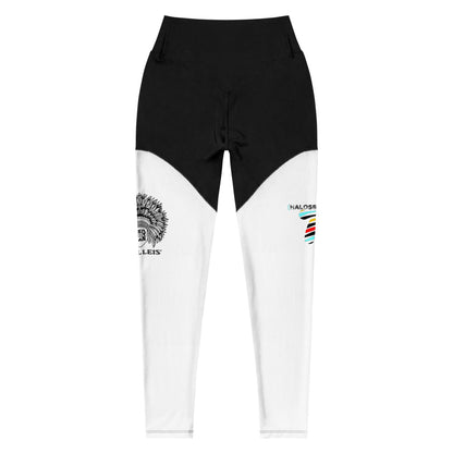 Athl Leis (Med Man)  - Sports Leggings (blk top)