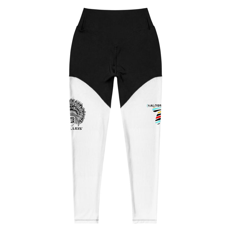 Athl Leis (Med Man)  - Sports Leggings (blk top)