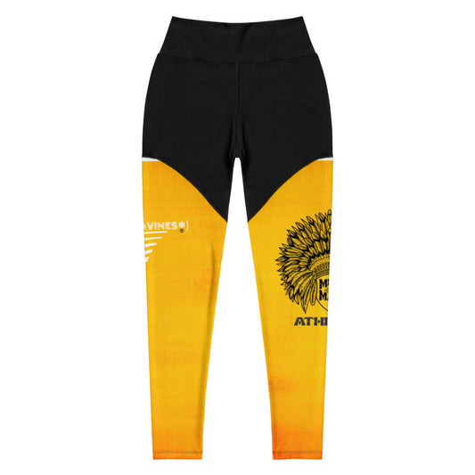 MED MEN - Sports Leggings (blk top)