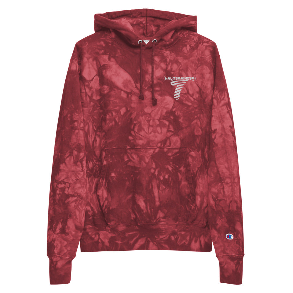 Halos&Vines*/Champion {Collabo Collect.} tie-dye hoodie