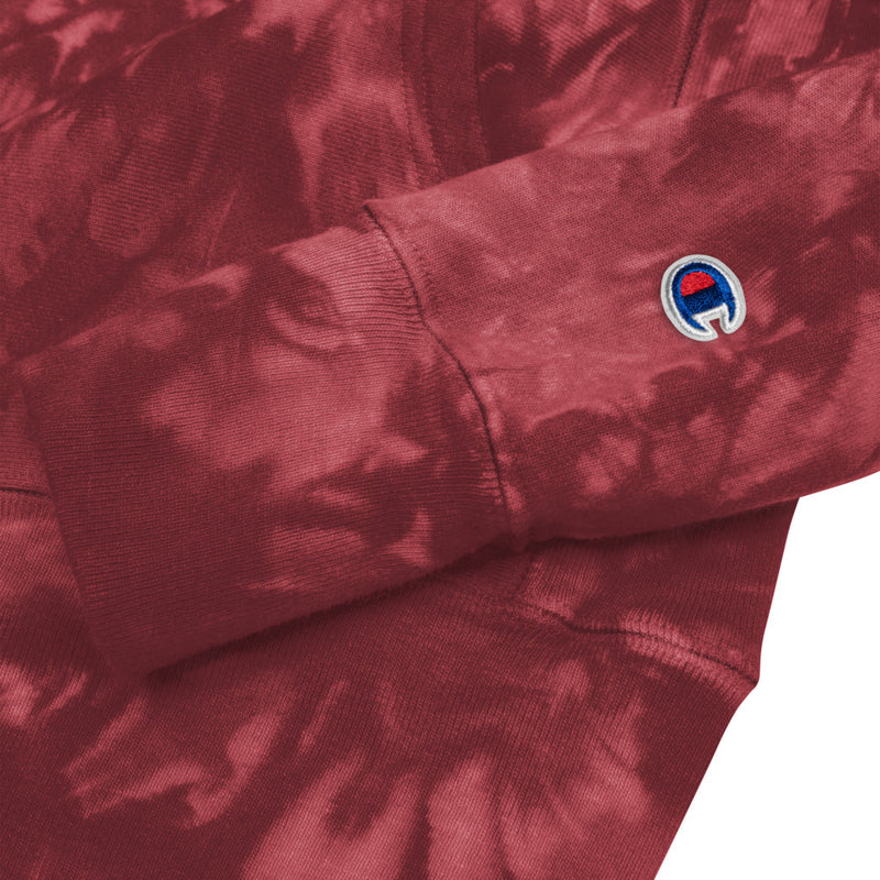 Halos&Vines*/Champion {Collabo Collect.} tie-dye hoodie