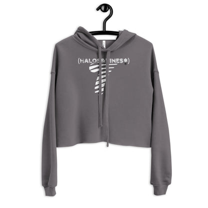 Halos&Vines* LoGo Crop Hoodie